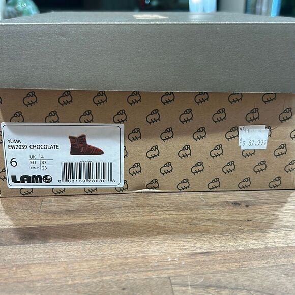 Lamo Knit Boots NIB, Rare so cute size 6 warm cozy boots ! - Picture 4 of 9